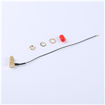 轉(zhuǎn)接線 11牙SMA彎母頭轉(zhuǎn)三代IPEX RG081黑色線——KH-SMAKW-IPEX3-RG0.81-B140