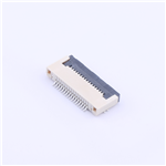FFC/FPC連接器>間距:0.5mm P數(shù):16P 翻蓋式 下接>KH-FG0.5-H2.0-16PIN